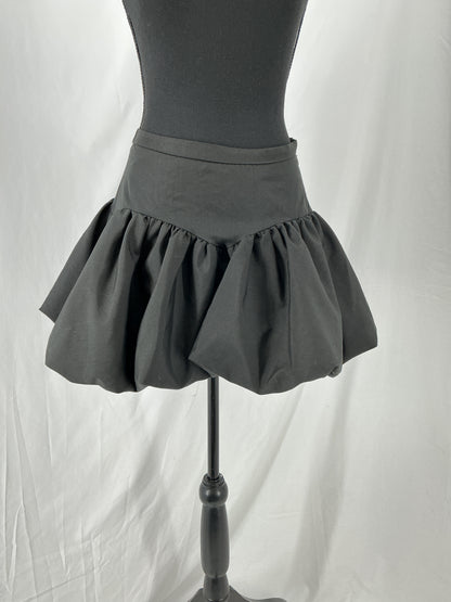SHEIN Black Pleated Skirt Size S