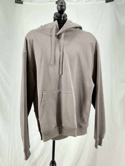 ZARA Taupe Oversized Pullover Hoodie Size M