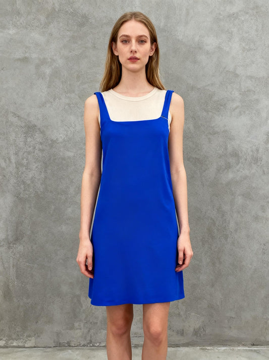 Royal Blue Racerback Tank Dress