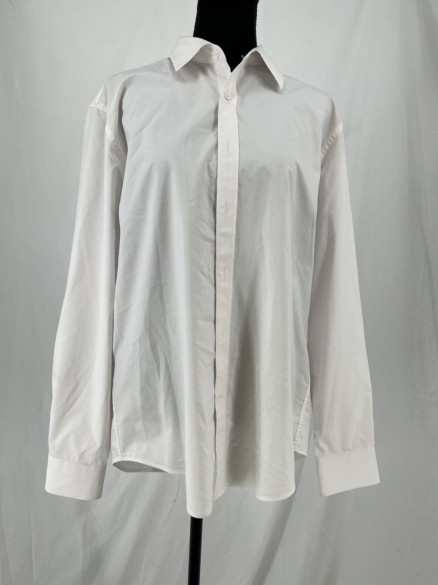 White Suit Shirt Size M