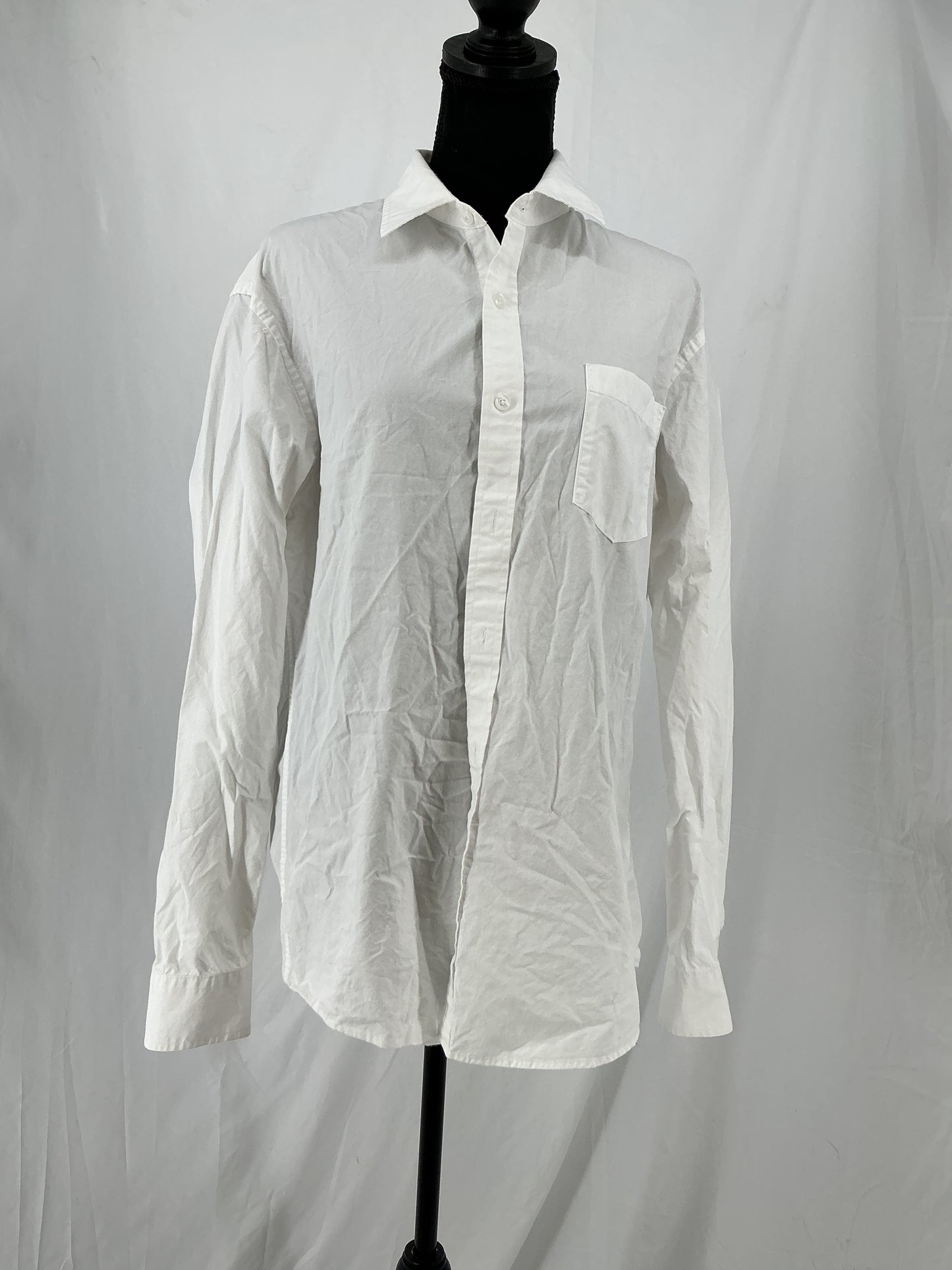 Amazon Essientials White Suit Shirt With Pocket Size L