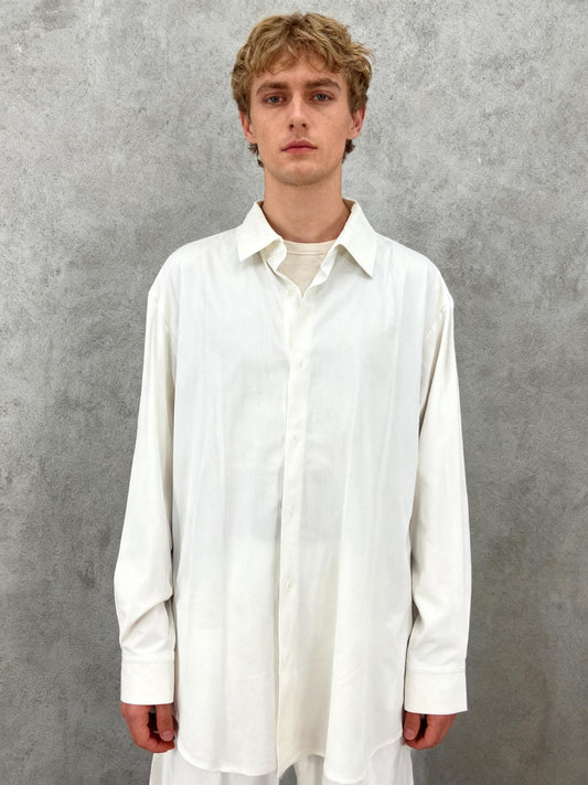 MENS & GENTLE White Suit Shirt Size XL