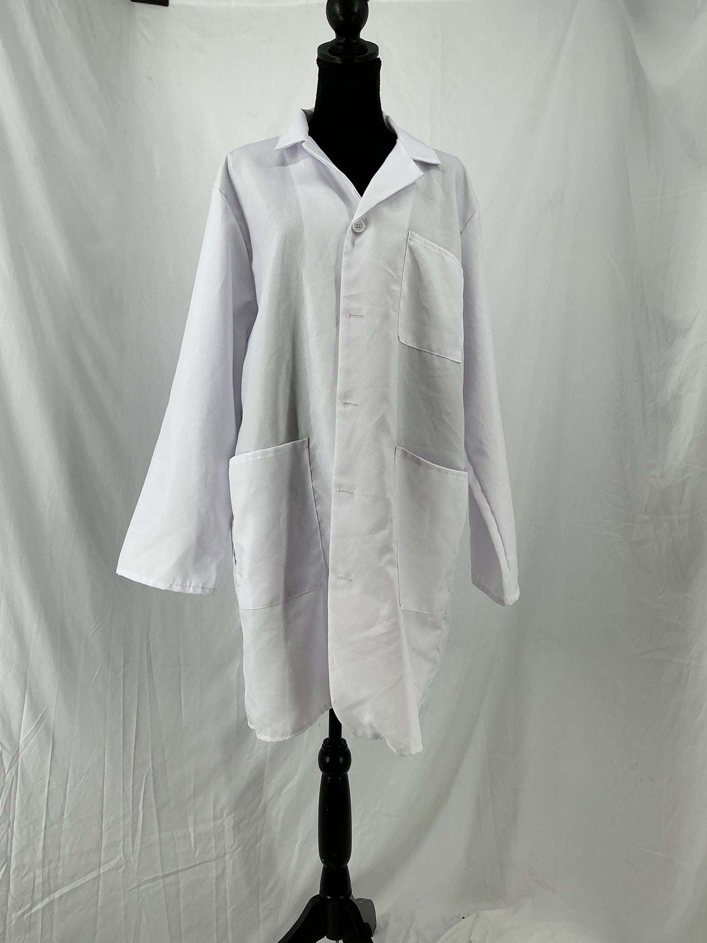 Dress America White Lab Coat Size M