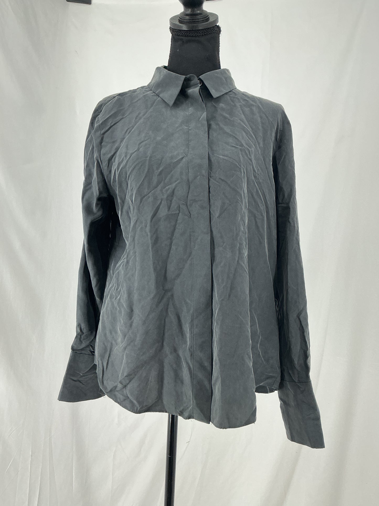 ZARA Black Suit Shirt Size L