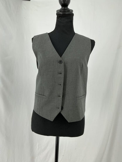 ZARA Grey Suit Vest Size L