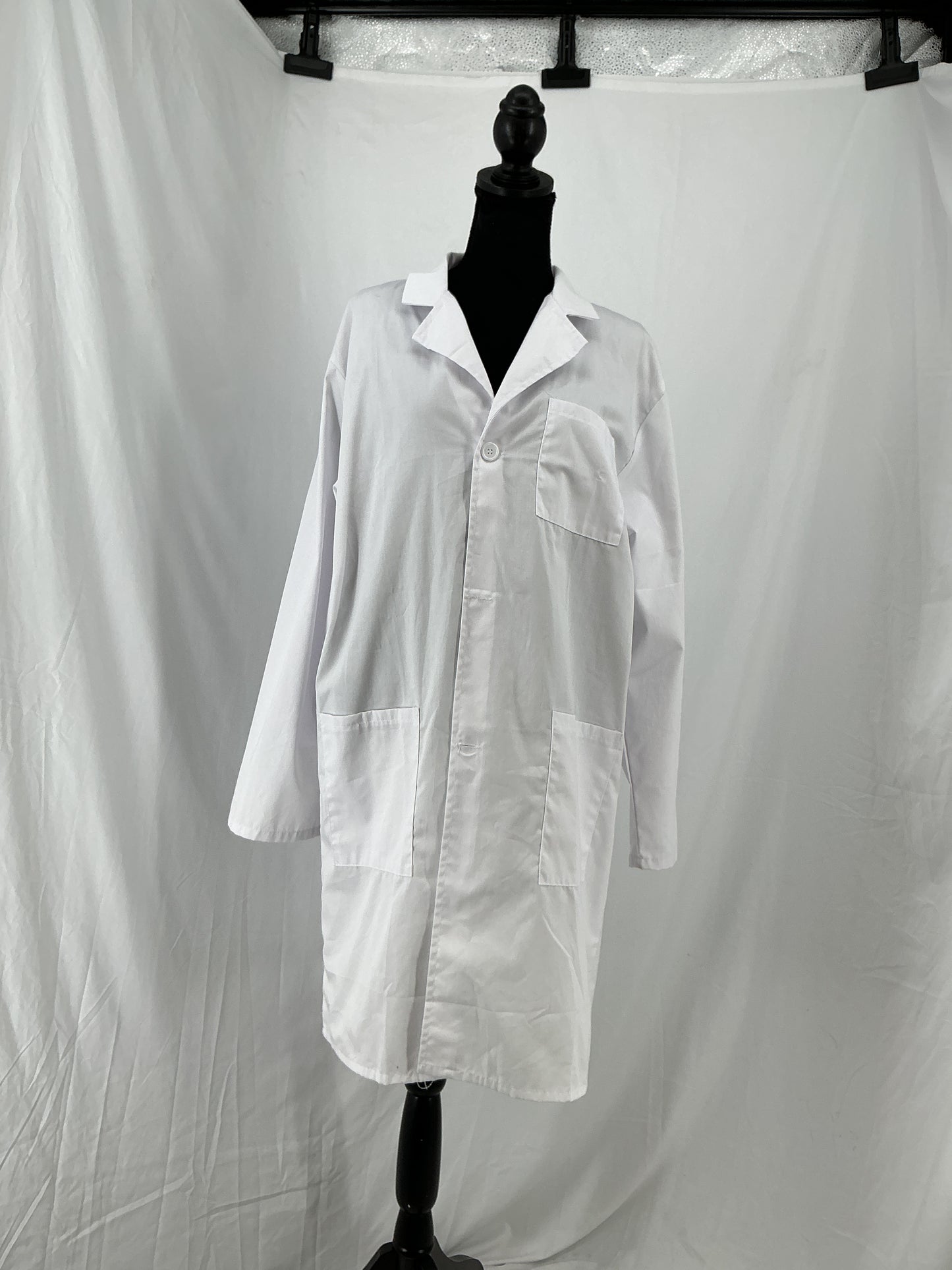 White Lab Coat SIze L
