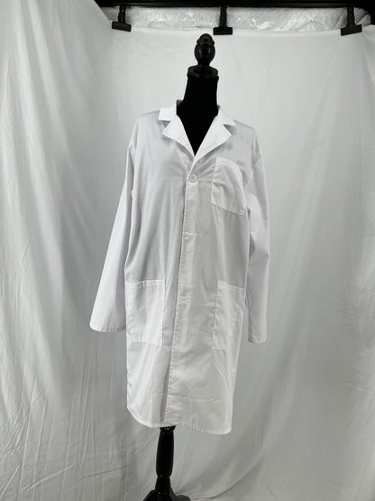 White Lab Coat SIze L