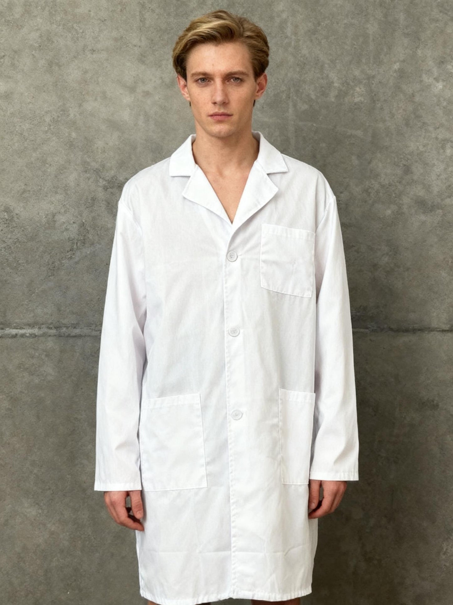 White Lab Coat SIze L