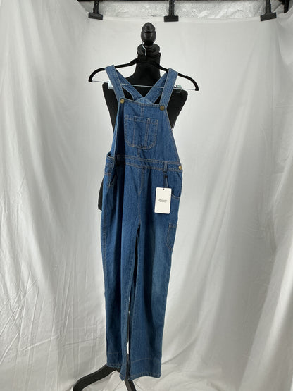 Classic Medium Wash Denim Overalls Size 10