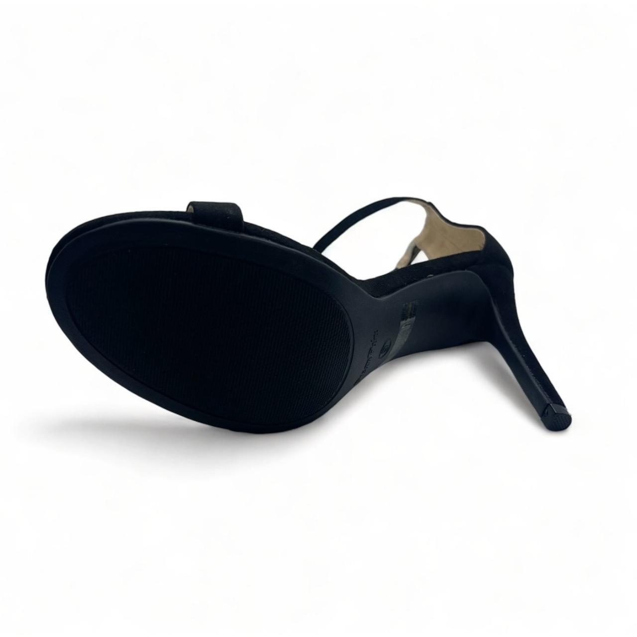 Dream Pairs High Heel Sandals Size 9 Black Open Toe Ankle Strap Women's Dress Shoes, New  size 9