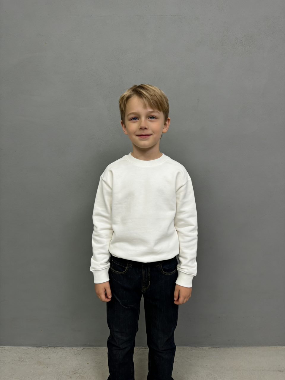 Kid’s Loose Fit Denim Jeans – Size 10