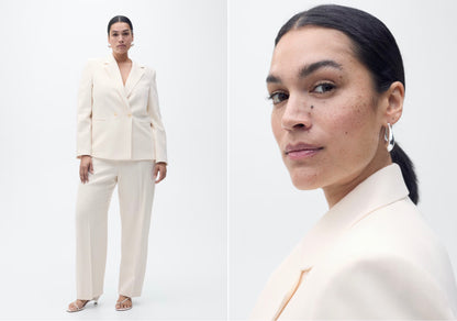 Straight-fit suit jacket Size S