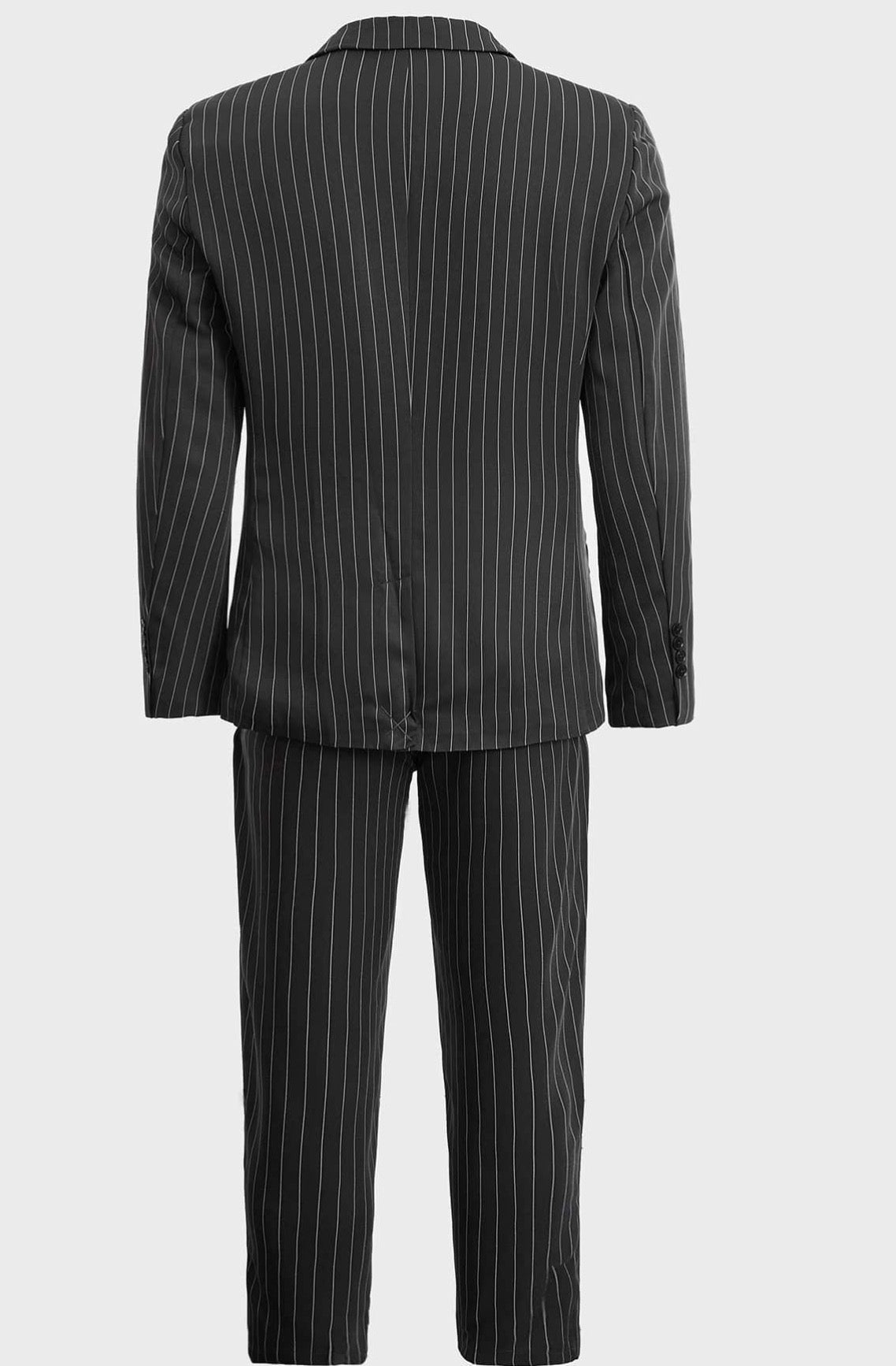 Manfinity ModaGents Men Pinstriped Print Double Breasted Blazer size L