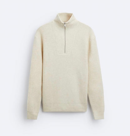 ZARA Brushed Mock Turtleneck Sweater Size L