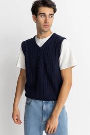 Gioberti Boy's 100% Cotton Soft V-Neck Cable Knit Sweater Vest size no   didn't find size on picture