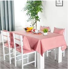 Plastic Light Pink Tablecloths 3 Pack Disposable Table Covers 54" x 108" Baby Pale Pink Table Cloths for Parties Bridal Shower Engagement Wedding Birthday, Fits 6 to 8 Foot Rectangle Tables
