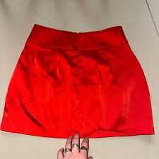 Sweet Hearts Womens Elastic Waist Mini Pencil Skirt - Cotton High Waist Above Knee Basic Bodycon Short Skirt Size XS