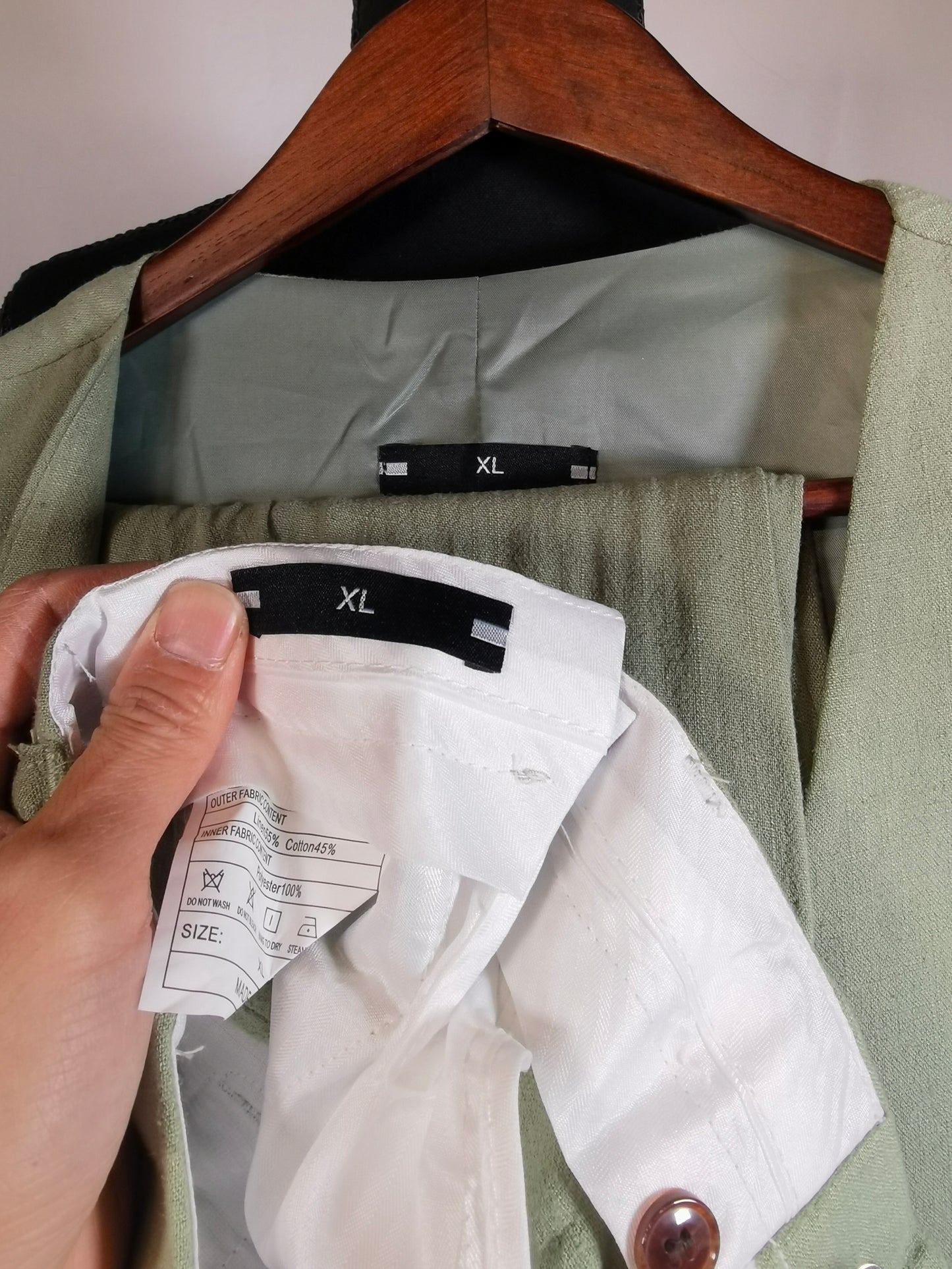 Men's Herringbone Tweed Suit Vest Wool Blend Slim Fit Western Leisure V Neck Waistcoat Vest Groomsman  Size XL